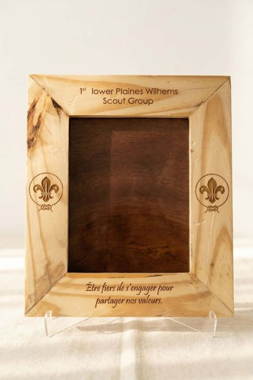 Engraved Wooden Photo Frame